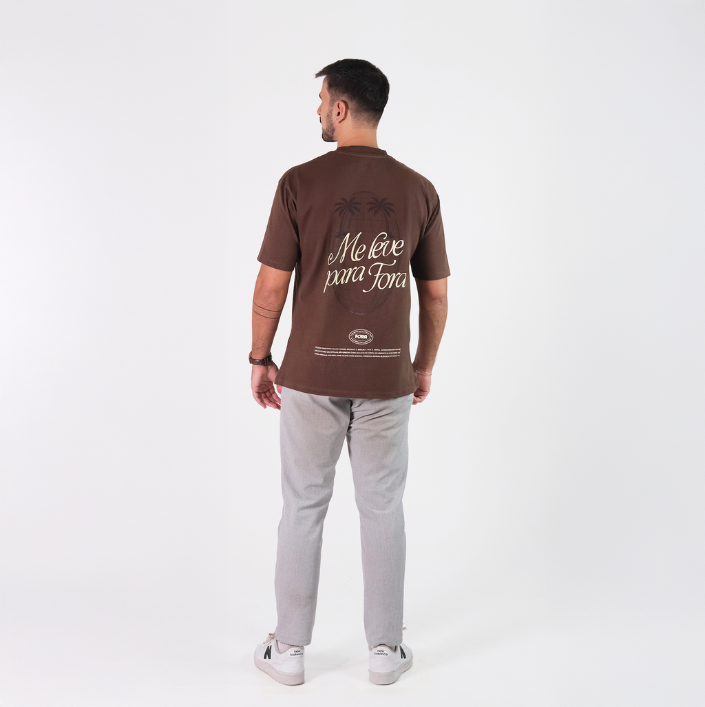 Camiseta Me Leve Para Fora