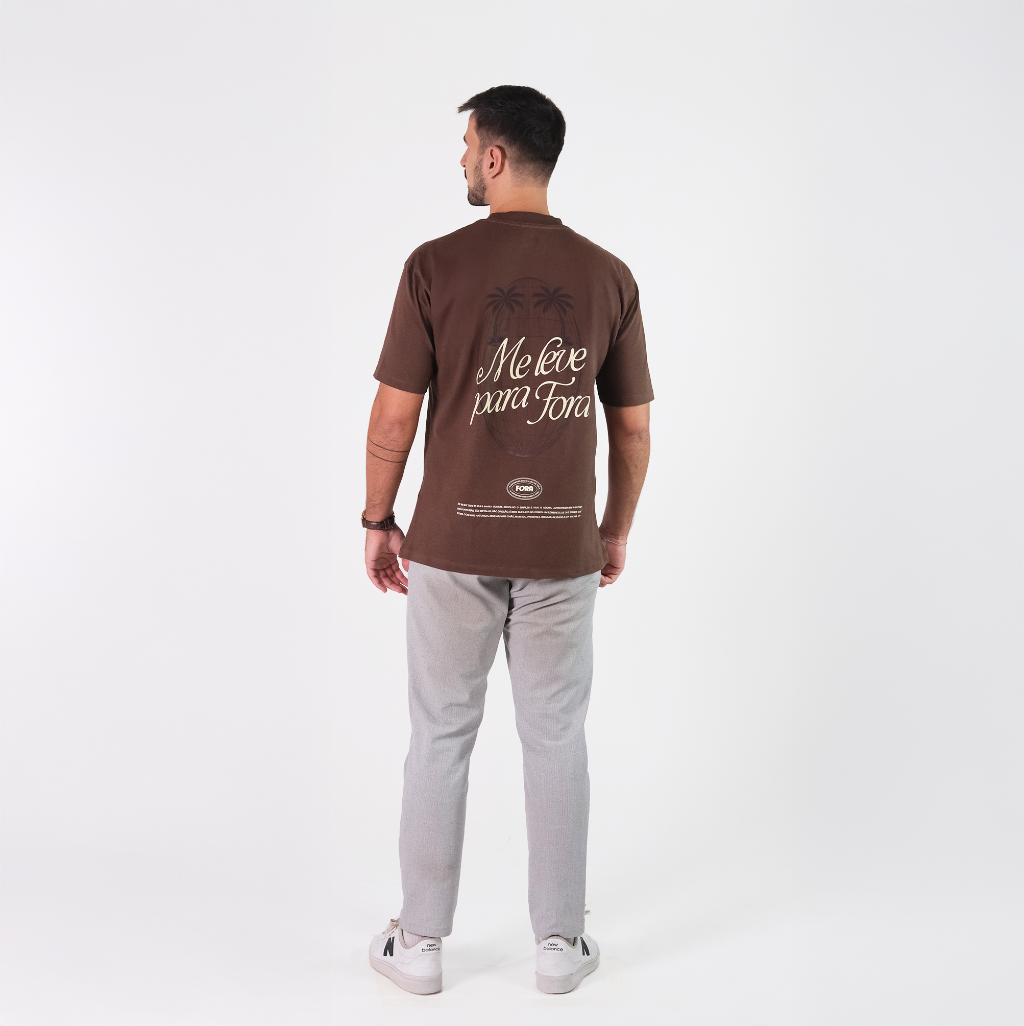 Camiseta Me Leve Para Fora