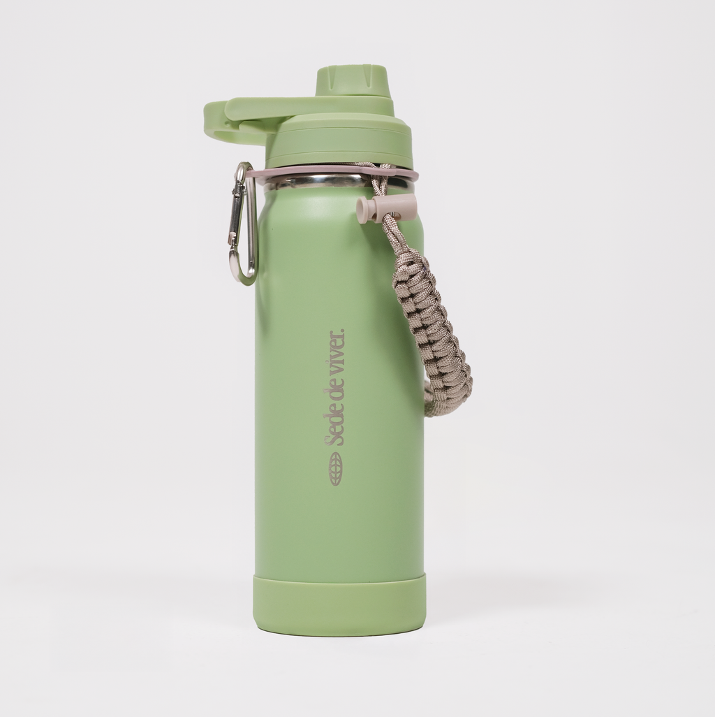 Garrafa Térmica Inox Sede de Viver Verde 700 ml